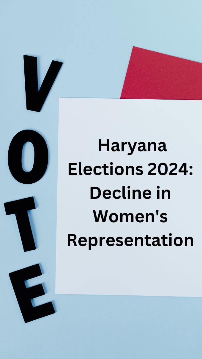 Haryana Elections 2024: Decline in Women's Representation